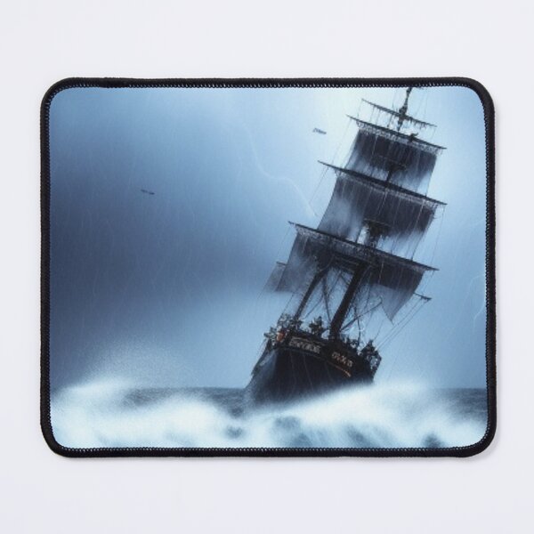 Item preview, Pirate ship in storm designed and sold by fkc666.