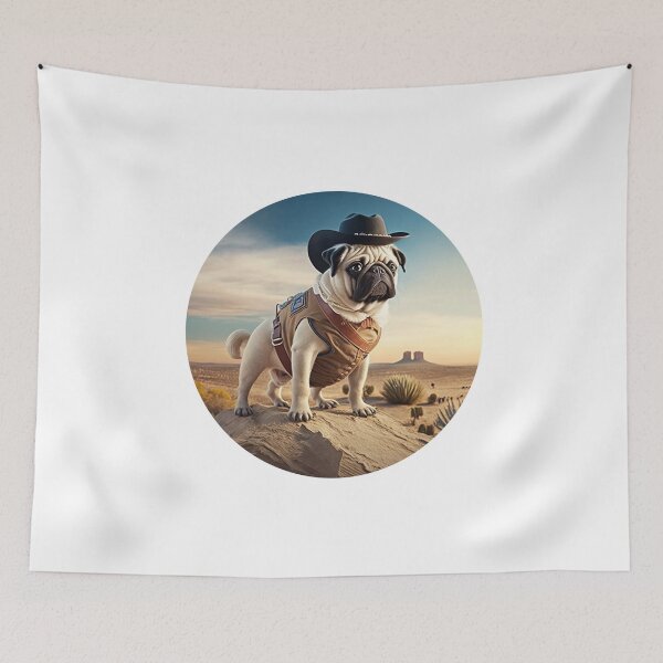 Item preview, Sheriff mops dog designed and sold by GeekLabz.