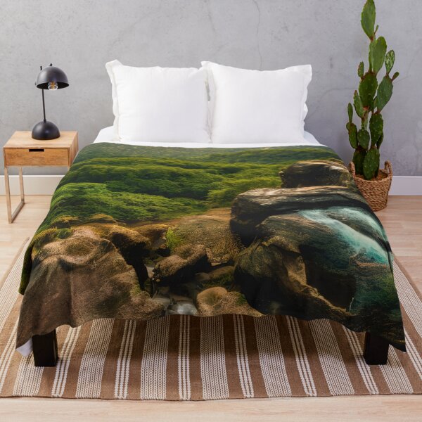 Item preview, Golden hour photography of a jungle mountain designed and sold by RK - Shop.