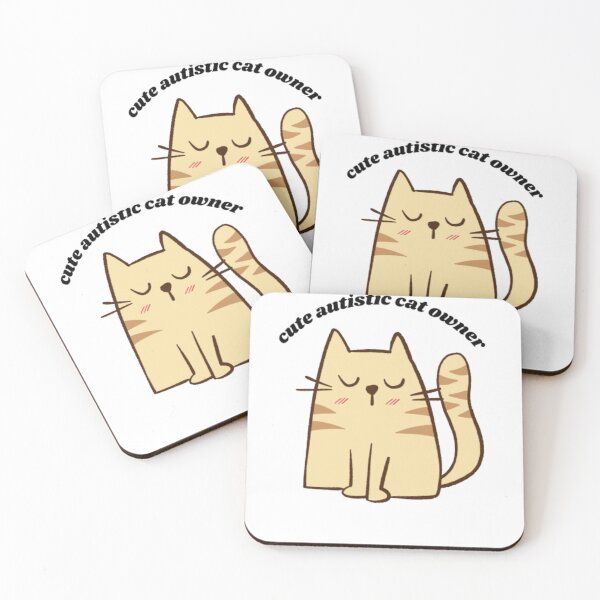 Item preview, Autistic Awareness cute autistic cat owner designed and sold by Justeecat.
