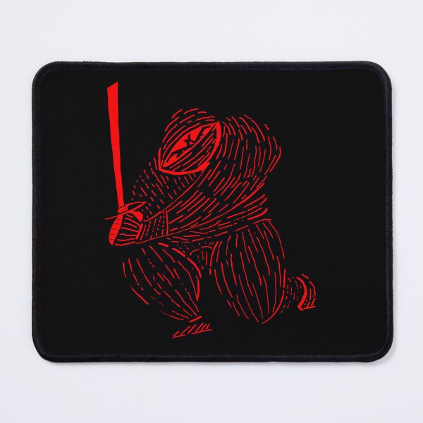 Item preview, Crouching Ninja (bright red and black) designed and sold by DMcK Designs.