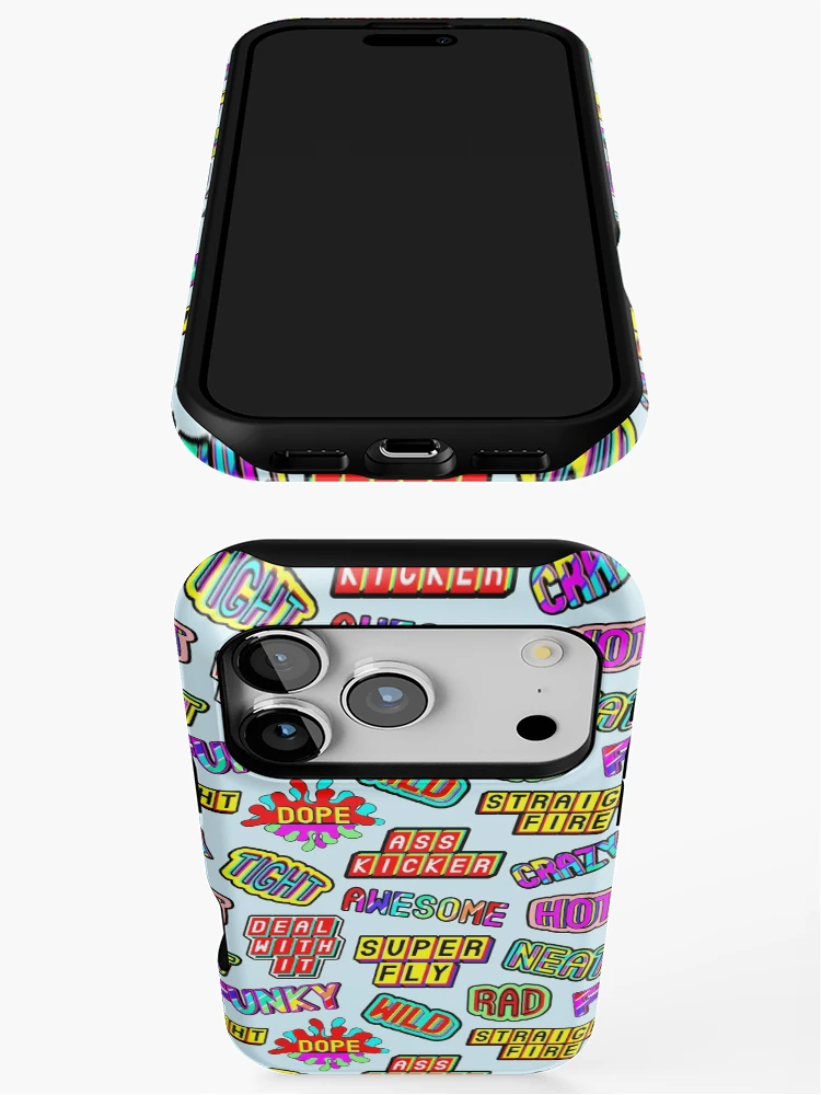 Thumbnail 3 of 4, iPhone Case, Funky pattern #06 designed and sold by InnaPoka.