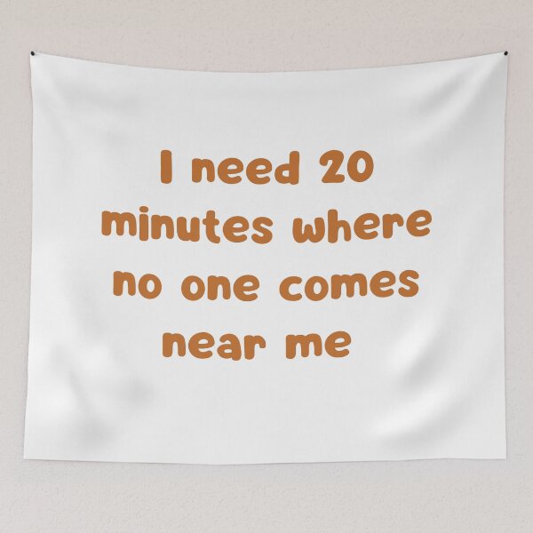 Item preview, I need 20 minutes  designed and sold by CraftsbyKi.