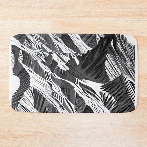 Item preview, Trippy Abstract Mountain Vibes 12 designed and sold by Benito Del Ray.