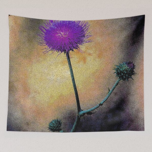 Item preview, Southwest Purple Thistle Flower designed and sold by William E Lopez.