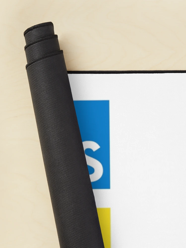 Thumbnail 2 of 5, Mouse Pad, JavaScript and TypeScript (White) designed and sold by hellkni9ht.