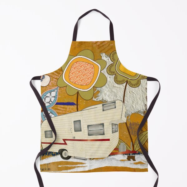 Item preview, Retro Mixed-Media Camper designed and sold by RV-CaRVers.