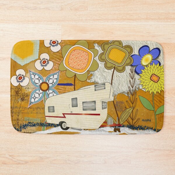 Item preview, Retro Mixed-Media Camper designed and sold by RV-CaRVers.