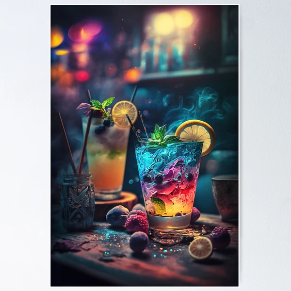 Rude Cocktails アート写真 fposter,small,wall_texture,