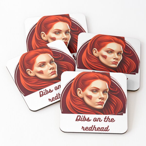 Item preview, DIBS ON THE REDHEAD designed and sold by ARTIST01998 ⭐⭐⭐⭐⭐.