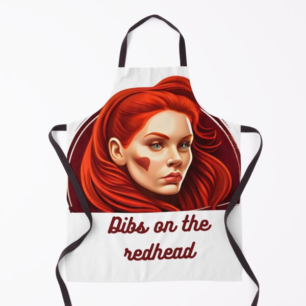 Item preview, DIBS ON THE REDHEAD designed and sold by ARTIST01998 ⭐⭐⭐⭐⭐.