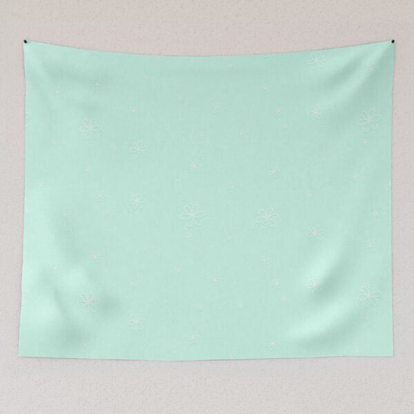 Item preview, Delicate Flowery Green Pastel designed and sold by ataraxiastore.