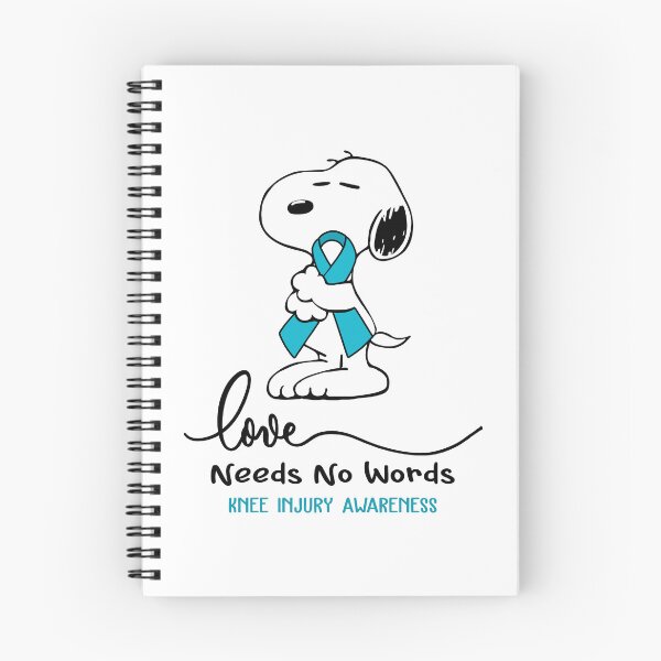 Item preview, Knee Injury Awareness - LOVE NEEDS NO WORDS designed and sold by Elise-Chapman.