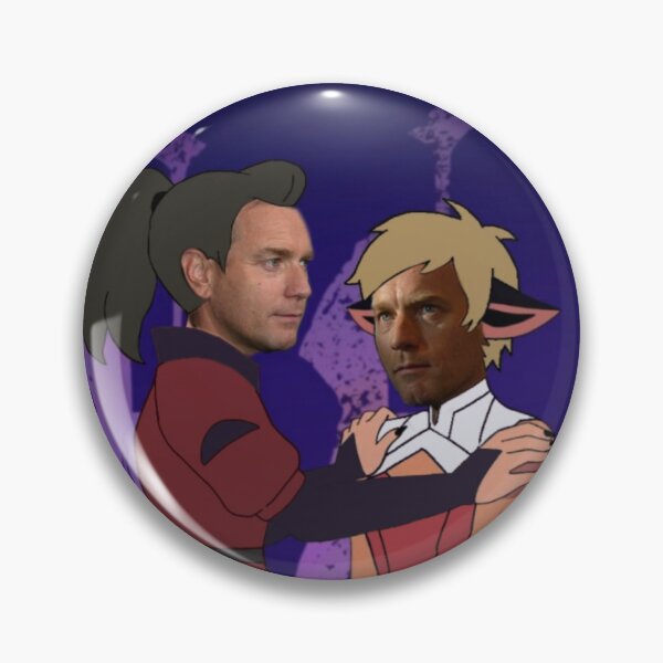 Item preview, Reverse Catradora Ewan Mcgregor Adora holds Catra designed and sold by EveisnotanEevee.