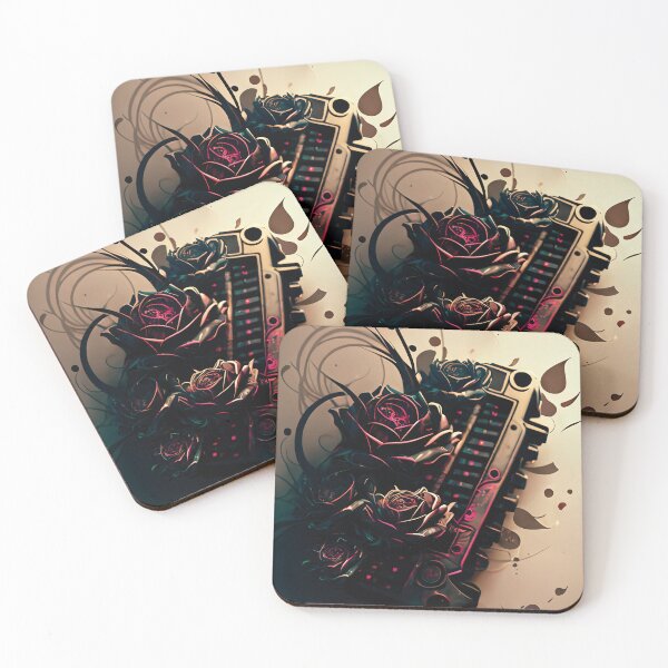 Item preview, Abstract Frame - Keyboard v.8 designed and sold by Autumn Lyrics.