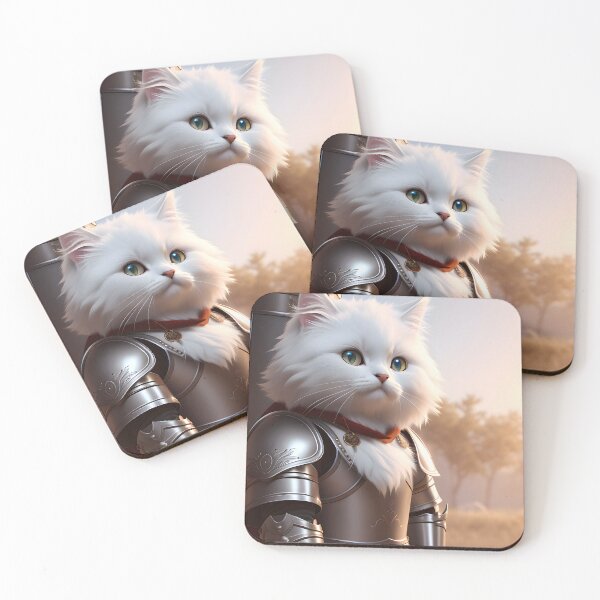 Item preview, Cat in Armor - Modern Digital Art designed and sold by Ai-michiart.