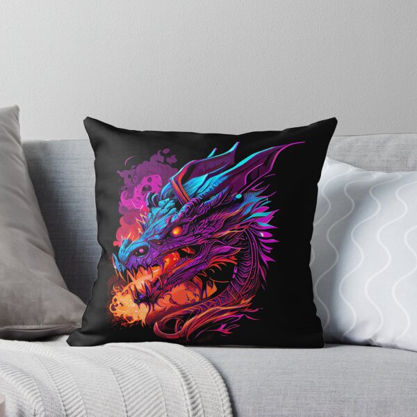 Aperçu de l'œuvre Dragon Lover Fantasy Art Couleurs de respiration de feu créée et vendue par TrialNError.
