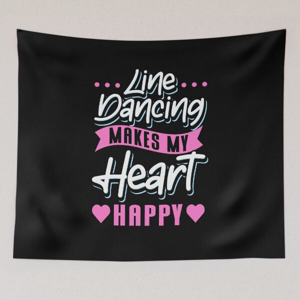 Item preview, Line Dancing Makes My Heart Happy designed and sold by Betsytiptoe.