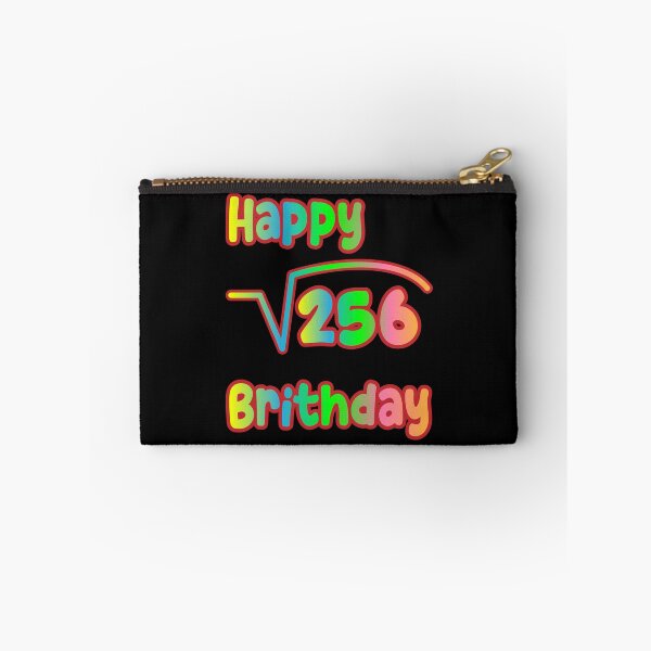 Item preview, Square Root Of 256 Happy Birthday  designed and sold by K0tK0tu.