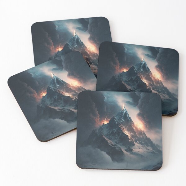 Item preview, Impressive mountain in the snow! designed and sold by artra-shop.