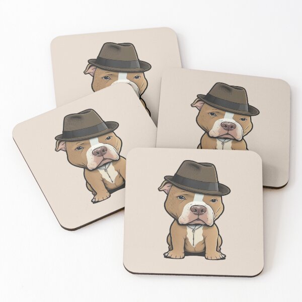 Item preview, Pitbull in a Fedora designed and sold by DeltaV-Art.