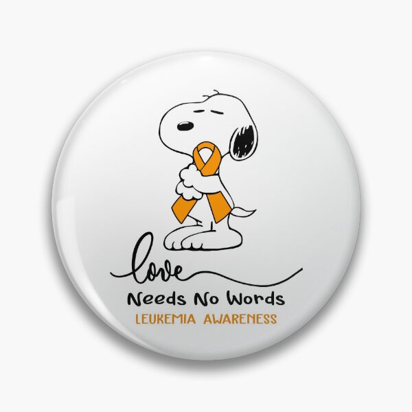 Item preview, Leukemia Awareness - LOVE NEEDS NO WORDS designed and sold by Elise-Chapman.