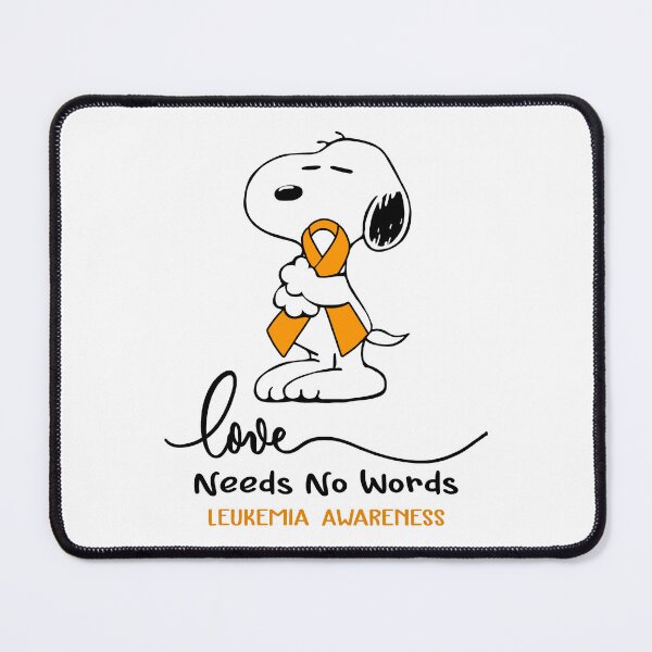 Item preview, Leukemia Awareness - LOVE NEEDS NO WORDS designed and sold by Elise-Chapman.