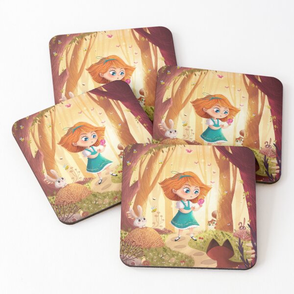 Item preview, Little girl in the forest designed and sold by Rita Rosa Del Sorbo.