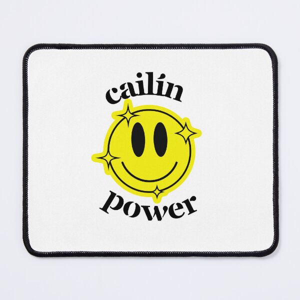 Item preview, Cailín Power Gaeilge Girl Power Smiley Face designed and sold by Irishprints.