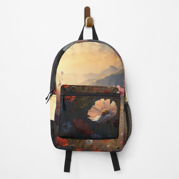 Item preview, Sunrise with flowers between mountains! designed and sold by artra-shop.