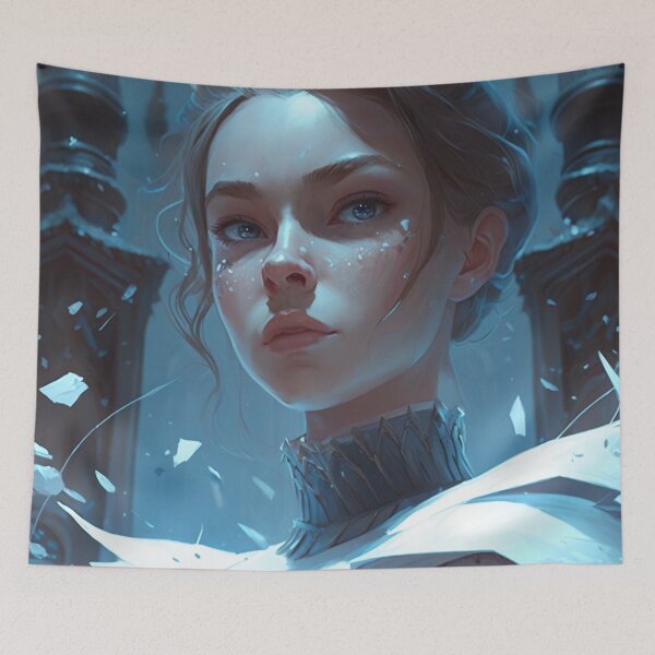 Item preview, Girl of winter designed and sold by oanaunciuleanu.