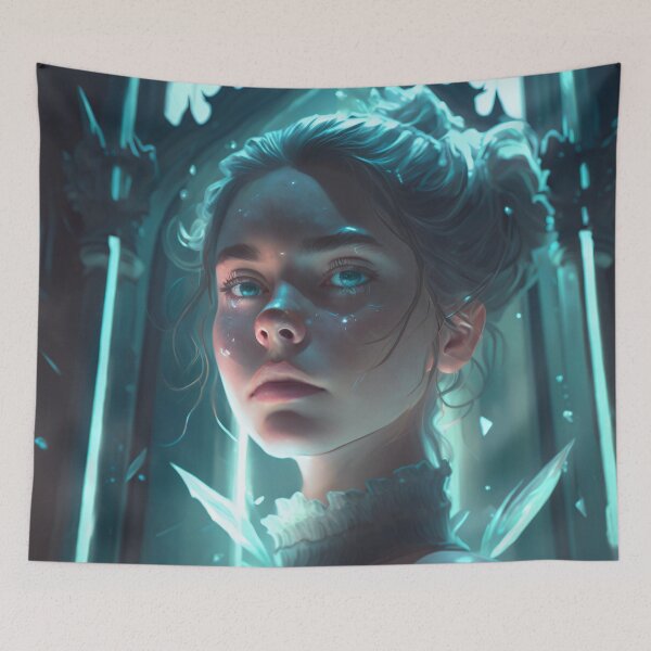 Item preview, Girl of winter designed and sold by oanaunciuleanu.