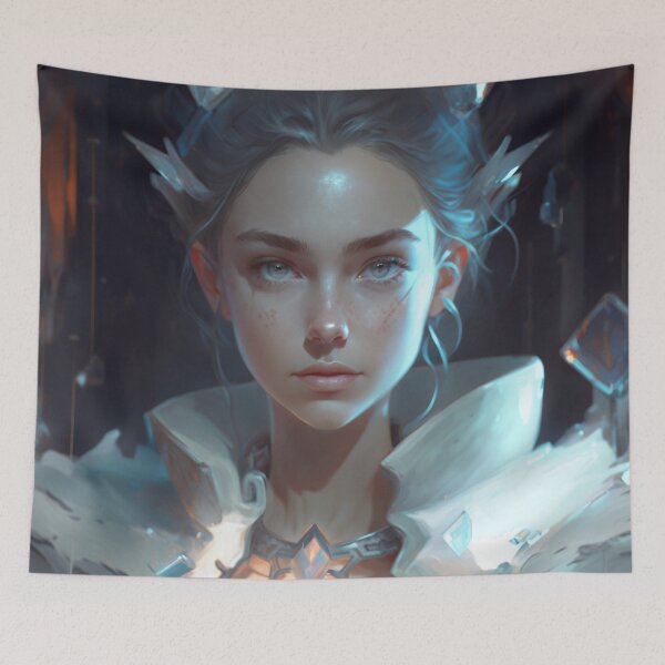 Item preview, Girl of winter designed and sold by oanaunciuleanu.