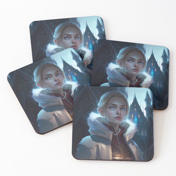 Item preview, Girl of winter designed and sold by oanaunciuleanu.