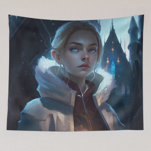 Item preview, Girl of winter designed and sold by oanaunciuleanu.