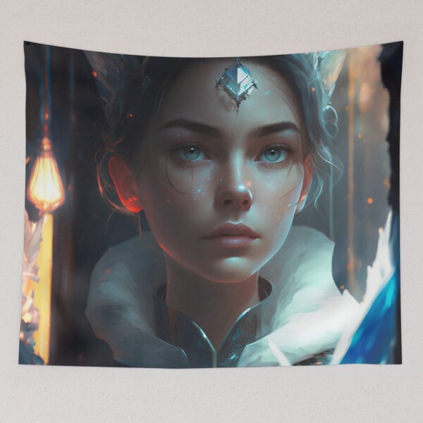 Item preview, Girl of winter designed and sold by oanaunciuleanu.