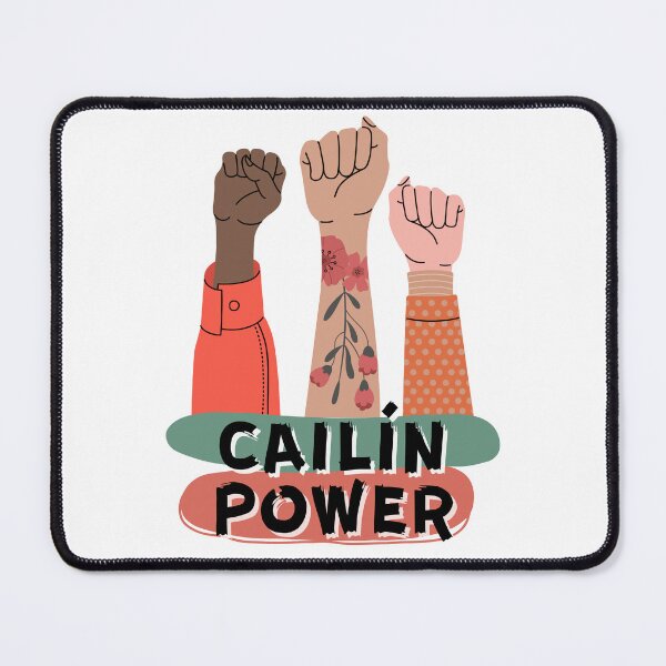 Item preview, Cailín Power Gaeilge Solidarity Fists designed and sold by Irishprints.