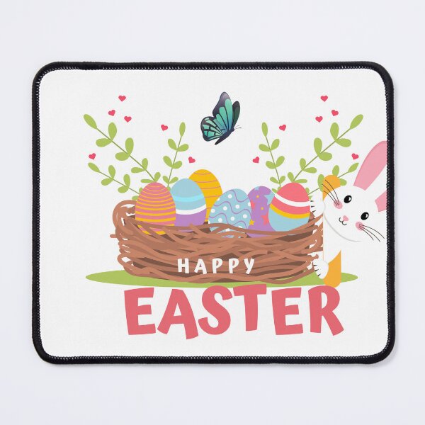 Item preview, HAPPY EASTER DAY CUTE COLORFUL EGG And bunny HUNTING WOMEN BOYS GIRLS designed and sold by Sisi Design⭐⭐⭐⭐⭐.