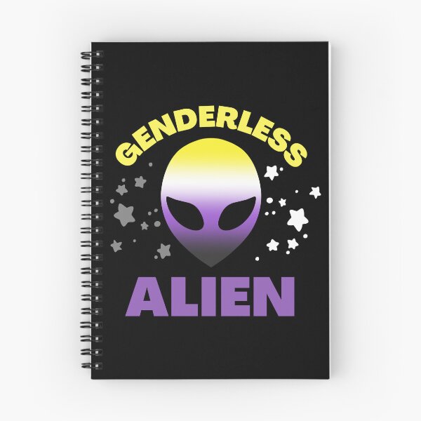 Item preview, Genderless Alien Funny Nonbinary Pride designed and sold by Eccentric-Shop.