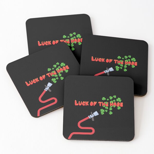 Item preview, St patricks day firefighter, funny gifts for fireman saint patricks day- Luck of the hose designed and sold by VectorPower.