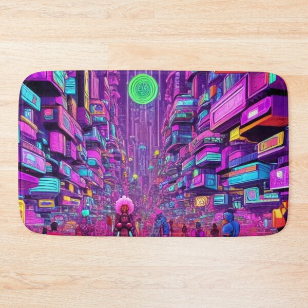 Item preview, CYBERFUNK CITY 1 designed and sold by HUSTLE-N-FAITH.