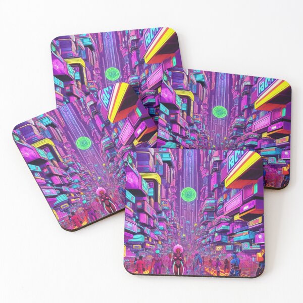 Item preview, CYBERFUNK CITY 1 designed and sold by HUSTLE-N-FAITH.