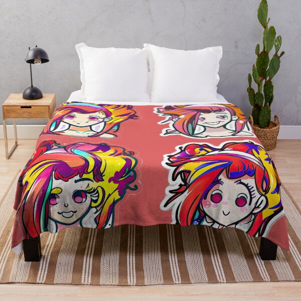 Item preview, COLORFUL CUTE GIRL designed and sold by ArtbyRolleen.