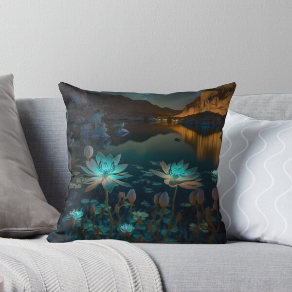 Item preview, Flowers glowing in a starred night! designed and sold by artra-shop.