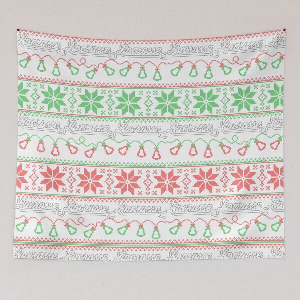 Item preview, Lacrosse Ugly Sweater Pastel Palette designed and sold by SteveyBreezy.