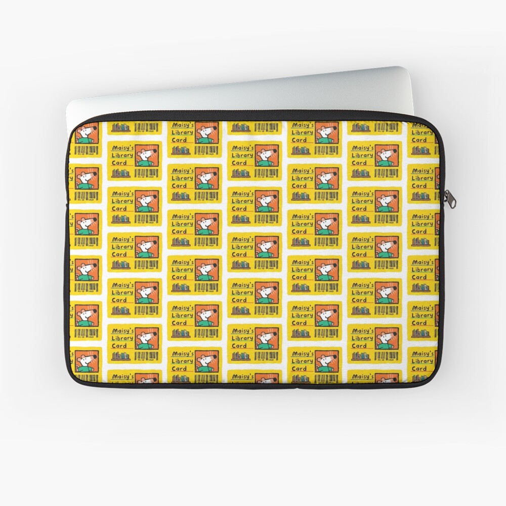 Maisy's Library Card" Laptop Sleeve for Sale by radepsilon | Redbubble