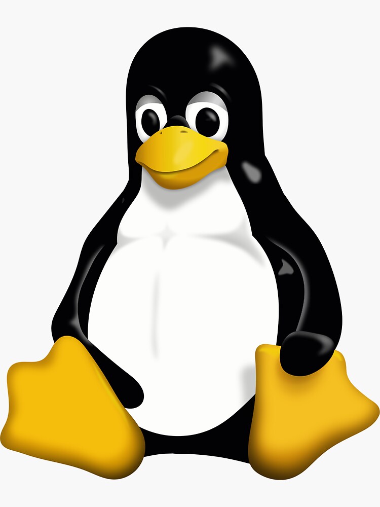 Thumbnail 3 of 3, Sticker, Tux - Logo designed and sold by Jugulaire.