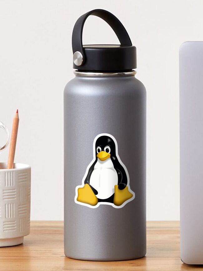 Thumbnail 1 of 3, Sticker, Tux - Logo designed and sold by Jugulaire.