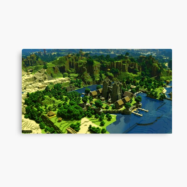 Minecraft Canvas Print