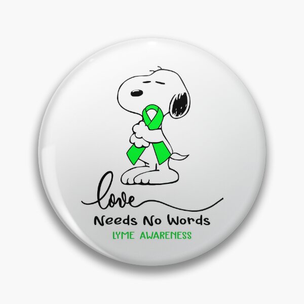 Item preview, Lyme Awareness - LOVE NEEDS NO WORDS designed and sold by Elise-Chapman.